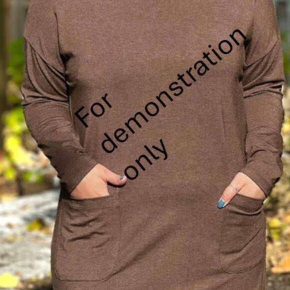 Miik Ashanti cowl neck pocket tunic - Picture 8 of 10